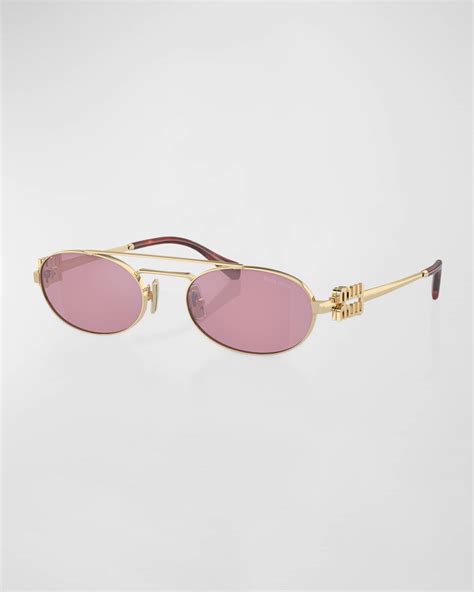 miu miu pink aviator sunglasses|Miu Miu sunglasses price.